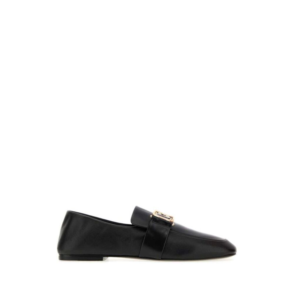Lanvin Women Black Leather Loafers